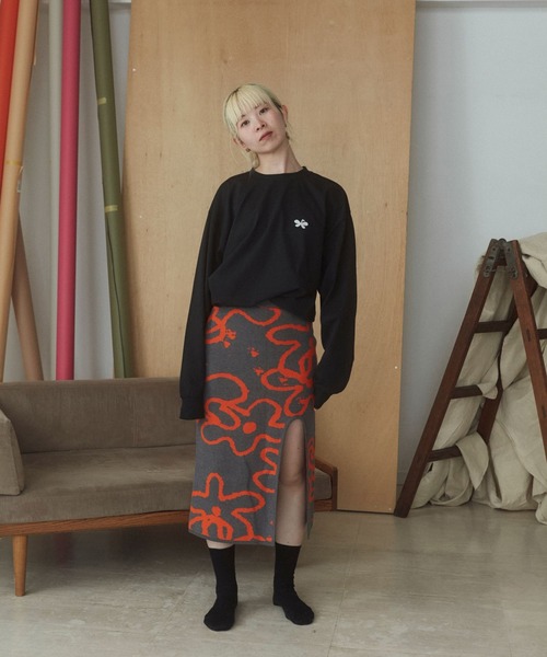 ZOZO（ゾゾ）の「Joy Skirt（スカート・レディース・パープル/ブラウン・FREE）」の8枚目の写真