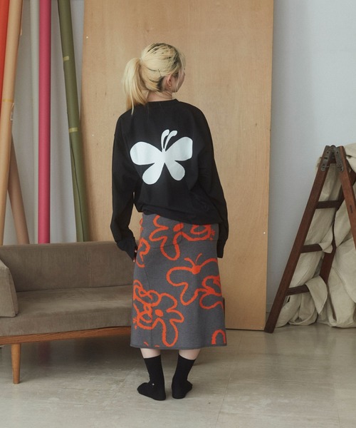 ZOZO（ゾゾ）の「Joy Skirt（スカート・レディース・パープル/ブラウン・FREE）」の9枚目の写真