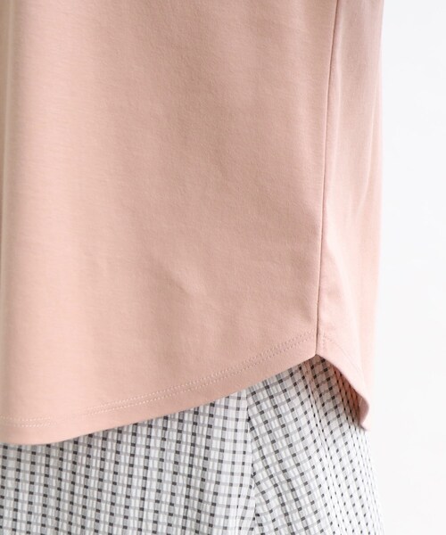 【接触冷感/洗える】ボリュームスリーブTブラウス