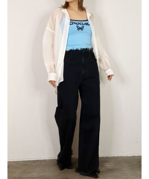 EMODA(エモダ)の「エアリールーズシャツ(シャツ/ブラウス・レディース・アイボリー・FREE)」の14枚目の写真