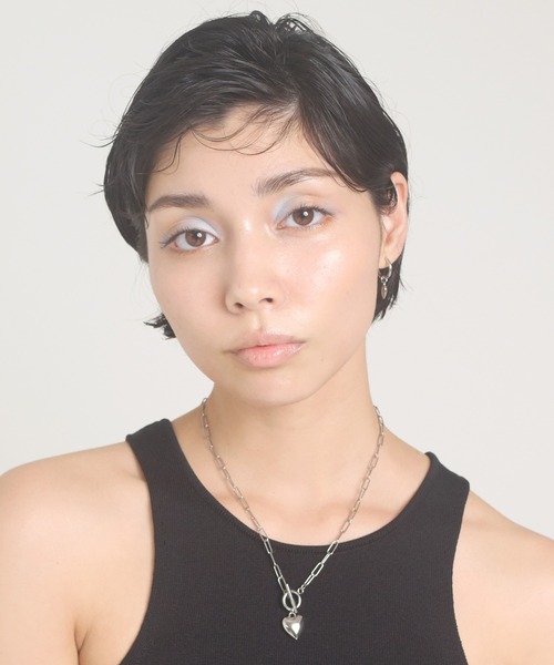 LHME（エルエイチエムイー）の「【WEB限定】”New me”ドロップフープピアス/ハート/サージカルステンレス（金属アレルギー対応）【LHME / エルエイチエムイー】（ピアス（両耳用）・レディース・ゴールド/シルバー・ONE SIZE）」の16枚目の写真