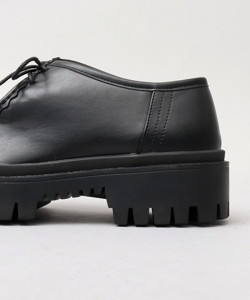 glabella（グラベラ）の「超厚底 タンクソール チロリアンシューズ（ドレスシューズ・メンズ・ブラック・S/L/M）」の11枚目の写真