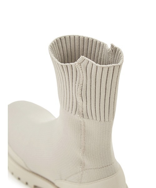emmi（エミ）の「【emmi atelier】ecoニットブーツ（ブーツ）」 - WEAR