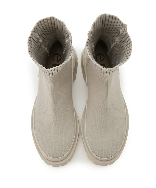 emmi（エミ）の「【emmi atelier】ecoニットブーツ（ブーツ）」 - WEAR