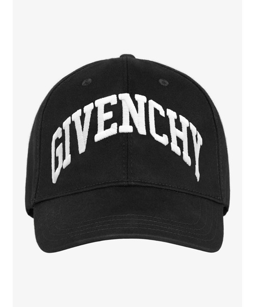 GIVENCHY（ジバンシイ）の「ブランドロゴ カレッジキャップ（キャップ・メンズ・ブラック・FREE）」の2枚目の写真