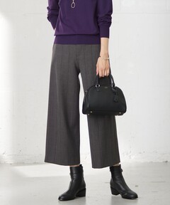 end on end suiting 3tuck semiwide pants（スラックス