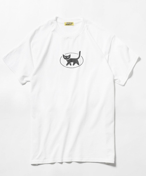 SAVE SHOCK/セーブショック ANGRY CAT T-SHIRT Tシャツ