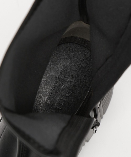 LAKOLE(ラコレ)の「スニーカーソールブーツ / 971555(ブーツ・レディース・ホワイト/ベージュ/ブラック・LARGE/MEDIUM)」の20枚目の写真