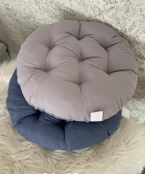 Made in I（メイドインアイ）の「ふんわりドーナツクッション（クッション/クッションカバー・レディース・グリーン/ブラウン/ピンク/イエロー/ベージュ/ブルー/グレー・FREE）」の14枚目の写真