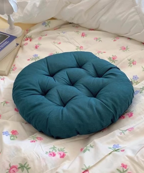 Made in I（メイドインアイ）の「ふんわりドーナツクッション（クッション/クッションカバー・レディース・グリーン/ブラウン/ピンク/イエロー/ベージュ/ブルー/グレー・FREE）」の18枚目の写真