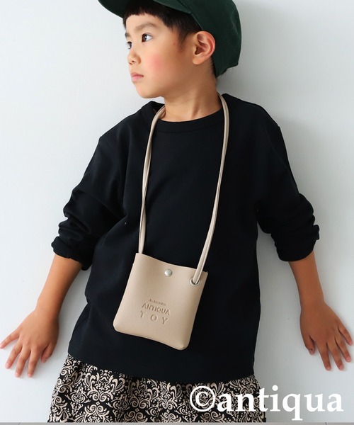 antiqua（アンティカ）の「綿100%ダマスク柄長袖ルームウエア（ルームウェア/パジャマ・キッズ・ブラック・120/130/140/150/160）」の19枚目の写真