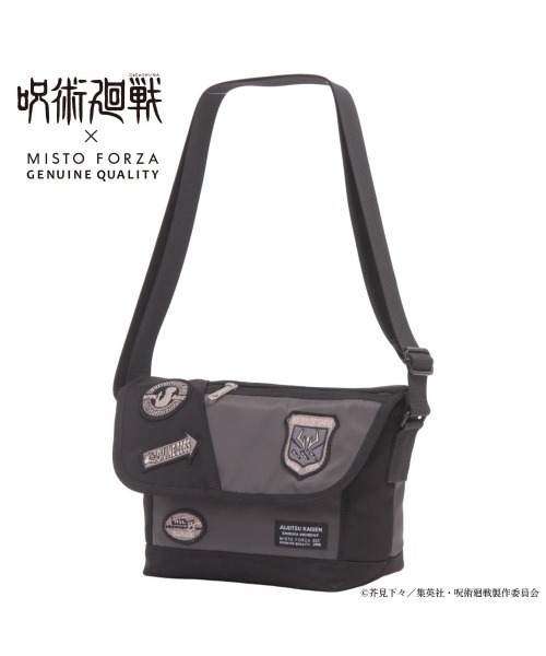 Misto Forza（ミストフォルツァ）の「呪術廻戦　ミニショルダーバッグ（ショルダーバッグ・メンズ・ブラック×ブラック/ブラック・ﾌﾘ-）」の4枚目の写真