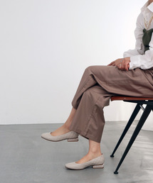 PARADIS COULEUR | 【PARADIS COULEUR】パールヒールキルティングパンプス(331034)(パンプス)