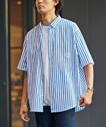 【Paris Saint-Germain】ルーズフィット ボタンダウン 半袖シャツ