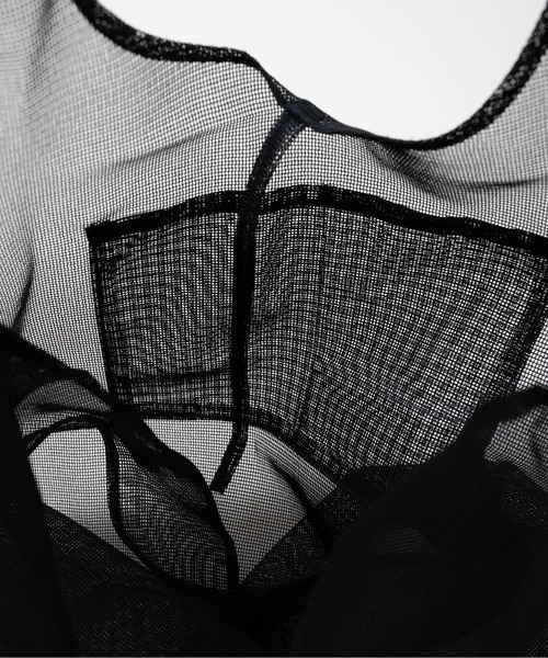 oblekt（オブレクト）の「JUNES  THE EVERYDAY in Bio-knit（トートバッグ・レディース・ネイビー/ゴールド・FREE）」の3枚目の写真