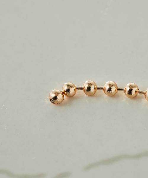 PAPILLONNER（パピヨネ）の「メタルボールチョーカー/WEB限定（チョーカー・レディース・ゴールド・FREE）」の3枚目の写真