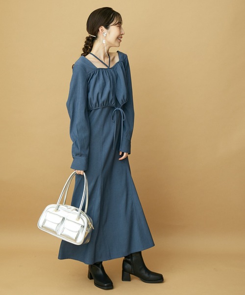 VIS（ビス）の「ダブルフラワーロングイヤリング（イヤリング・レディース・ゴールド/シルバー・FREE）」の11枚目の写真