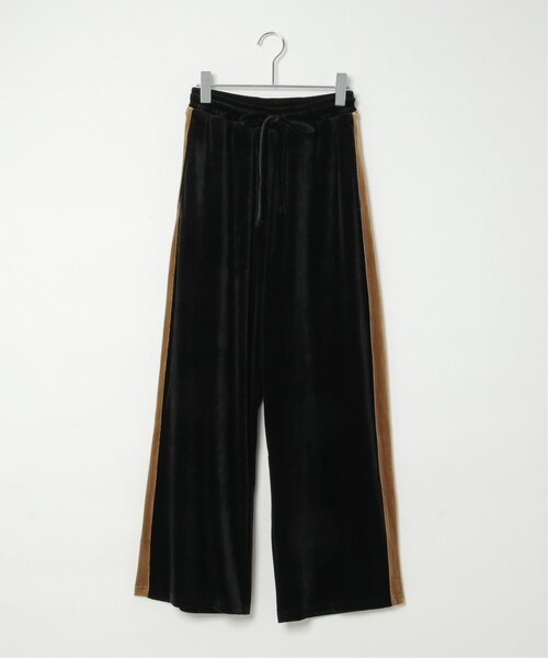 bark at the moon ベロアパンツ　ブラック Pants
