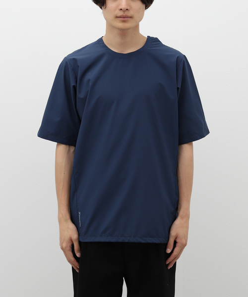 HOUDINI(フディーニ)の「HOUDINI / フーディニ Weather Tee 159784(Tシャツ/カットソー・メンズ・ダークブルー/ブラック・MEDIUM/LARGE)」の4枚目の写真