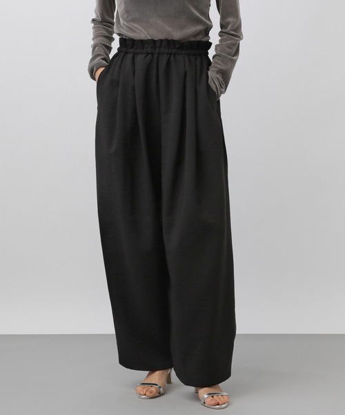 A part by（アパートバイ）の「Pコクーンボリュームパンツ（その他パンツ・レディース・アイボリー/ブラック・FREE）」の11枚目の写真