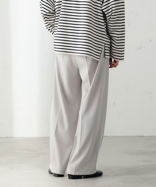 epnok（エプノック）の「スラックス（スラックス・メンズ・グレイッシュブルー・SMALL）」の6枚目の写真