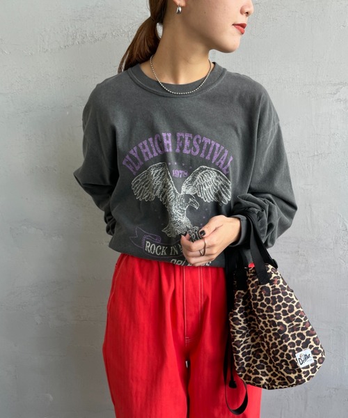 SCREEN STARS（スクリーンスターズ）の「[SCREEN STARS/スクリーンスターズ] 別注 ロックプリントTシャツ（Tシャツ/カットソー・レディース・B/D/A/C・S/M/L）」の3枚目の写真