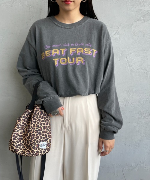 SCREEN STARS（スクリーンスターズ）の「[SCREEN STARS/スクリーンスターズ] 別注 ロックプリントTシャツ（Tシャツ/カットソー・レディース・B/D/A/C・S/M/L）」の4枚目の写真