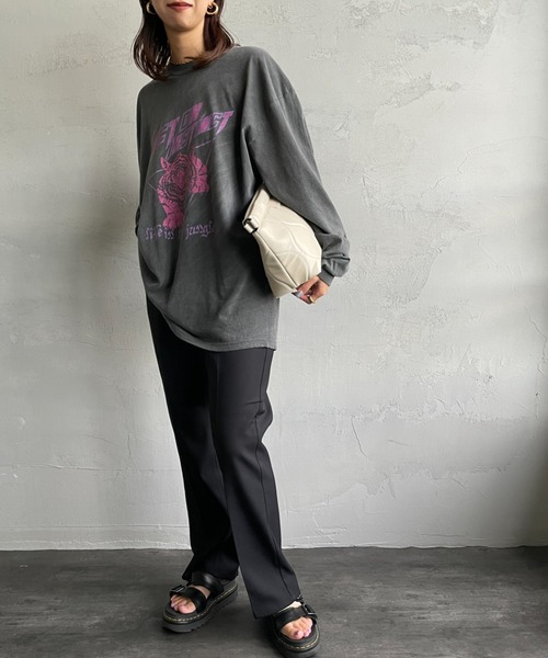 SCREEN STARS（スクリーンスターズ）の「[SCREEN STARS/スクリーンスターズ] 別注 ロックプリントTシャツ（Tシャツ/カットソー・レディース・B/D/A/C・S/M/L）」の5枚目の写真