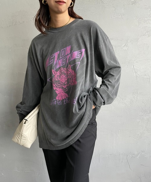 SCREEN STARS（スクリーンスターズ）の「[SCREEN STARS/スクリーンスターズ] 別注 ロックプリントTシャツ（Tシャツ/カットソー・レディース・B/D/A/C・S/M/L）」の7枚目の写真