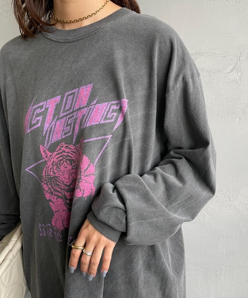 SCREEN STARS（スクリーンスターズ）の「[SCREEN STARS/スクリーンスターズ] 別注 ロックプリントTシャツ（Tシャツ/カットソー・レディース・B/D/A/C・S/M/L）」の13枚目の写真