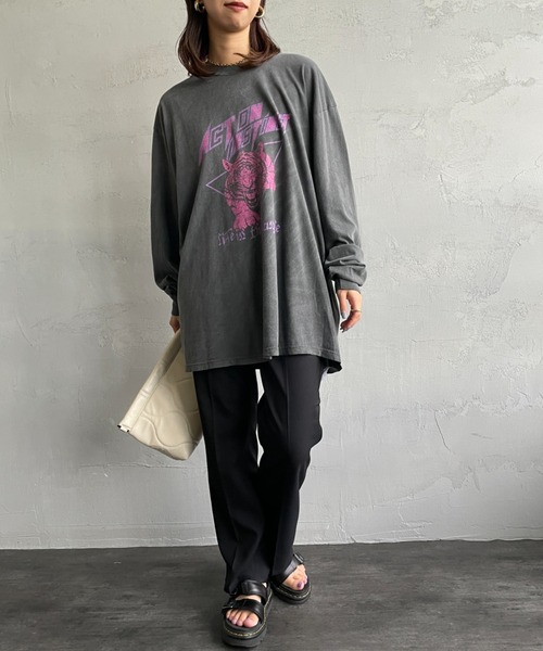 SCREEN STARS（スクリーンスターズ）の「[SCREEN STARS/スクリーンスターズ] 別注 ロックプリントTシャツ（Tシャツ/カットソー・レディース・B/D/A/C・S/M/L）」の10枚目の写真