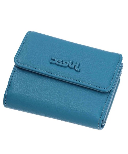 X-girl（エックスガール）の「FAUX LEATHER MINI WALLET（財布・レディース・ブラック/ブルー/ピンク・ONE SIZE）」の5枚目の写真