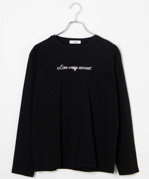 WEGO（ウィゴー）の「WEGO/アソートロゴロンT（Tシャツ/カットソー・レディース・ブラック/ホワイト/オフホワイト・FREE）」の19枚目の写真