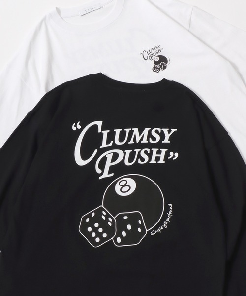 Lazar（ラザル）の「Lazar 別注 Ball ＆ Dice Tee/オーバーサイズ ストリート ワンポイント刺繍 バックプリント ロングスリーブTシャツ/ロンT/レディース メンズ（Tシャツ/カットソー・メンズ・ブラック系その他/ホワイト系その他2/ブラック系その他3/ブラック/ブラック系その他2/ホワイト系その他/ホワイト系その他3/ホワイト/ホワイト系その他4/ブラック系その他5/ホワイト系その他5/ホワイト系その他6/ブラック系その他4/ブラック系その他6・M/L/LL）」の11枚目の写真