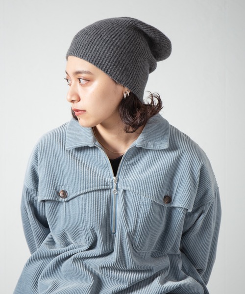 Cashmere / Silk Blend Wool Knit Watch / カシミヤシルク混ウール