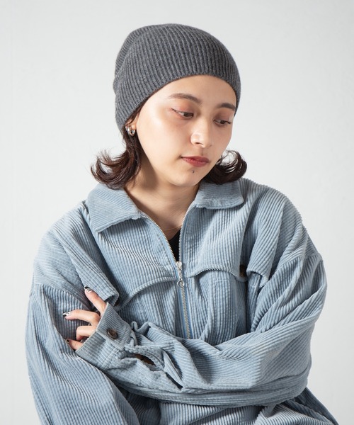 Cashmere / Silk Blend Wool Knit Watch / カシミヤシルク混ウール