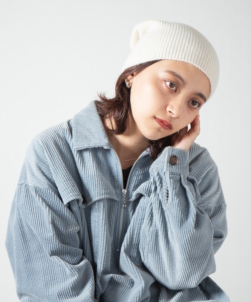 Cashmere / Silk Blend Wool Knit Watch / カシミヤシルク混ウール