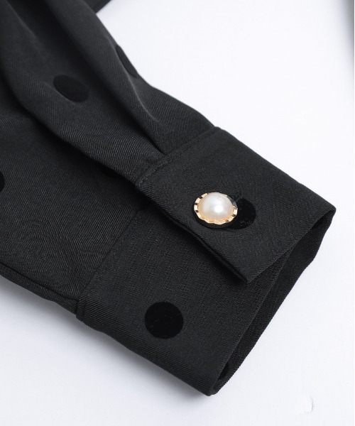 SUGAR BISKET（シュガービスケット）の「フロッキー加工セットアップ（セットアップ・レディース・ブラック/ブラック系その他・M/L）」の10枚目の写真