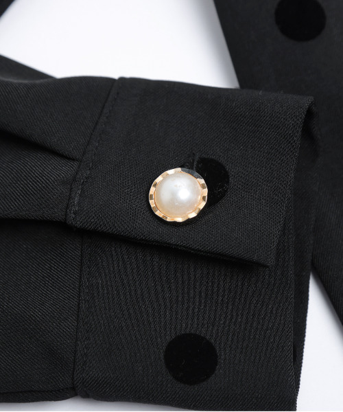 SUGAR BISKET（シュガービスケット）の「フロッキー加工セットアップ（セットアップ・レディース・ブラック/ブラック系その他・M/L）」の7枚目の写真