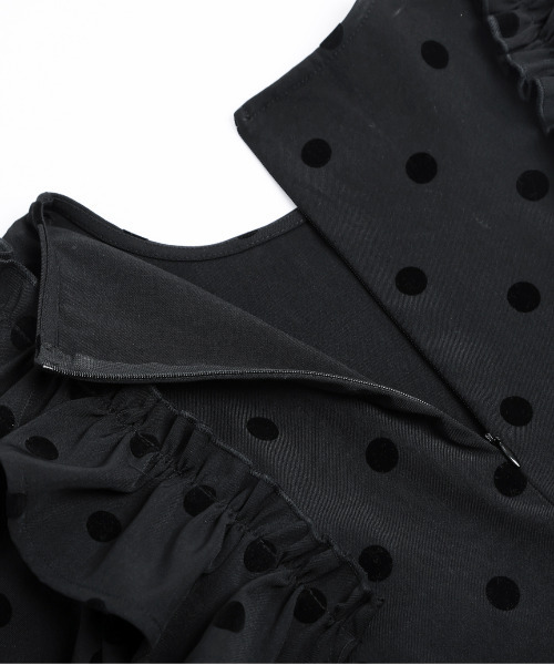 SUGAR BISKET（シュガービスケット）の「フロッキー加工セットアップ（セットアップ・レディース・ブラック/ブラック系その他・M/L）」の4枚目の写真