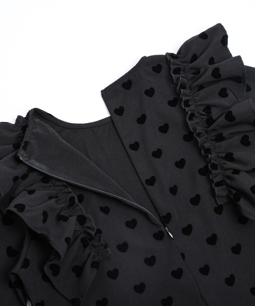 SUGAR BISKET（シュガービスケット）の「フロッキー加工セットアップ（セットアップ・レディース・ブラック/ブラック系その他・M/L）」の19枚目の写真