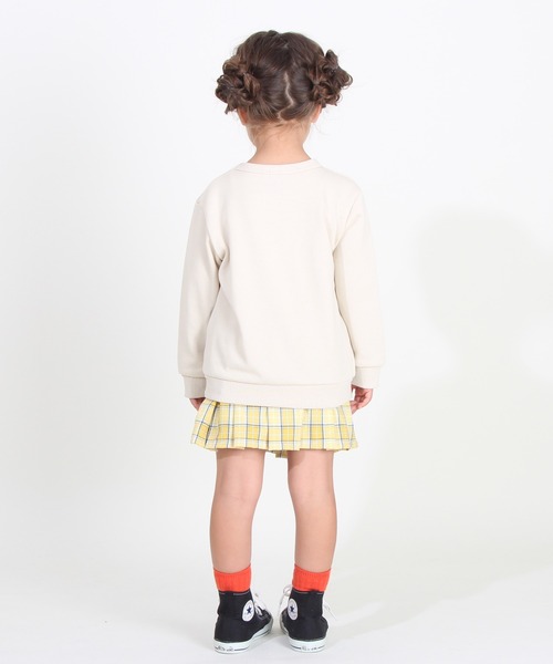 BABYDOLL（ベビードール）の「サガラトレーナー 8751K（スウェット・キッズ・チェリーピンク/マスタード/ベージュ/レッド/ブラック/チャコールグレー/パープル/オレンジ/アッシュグレー/ブルー/ネイビー/ライトグリーン系1・120cm/130cm/100cm/110cm/90cm）」の14枚目の写真