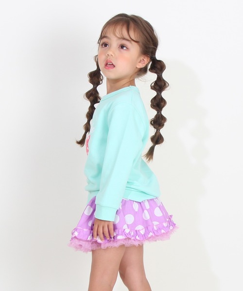 BABYDOLL（ベビードール）の「サガラトレーナー 8751K（スウェット・キッズ・チェリーピンク/マスタード/ベージュ/レッド/ブラック/チャコールグレー/パープル/オレンジ/アッシュグレー/ブルー/ネイビー/ライトグリーン系1・120cm/130cm/100cm/110cm/90cm）」の17枚目の写真