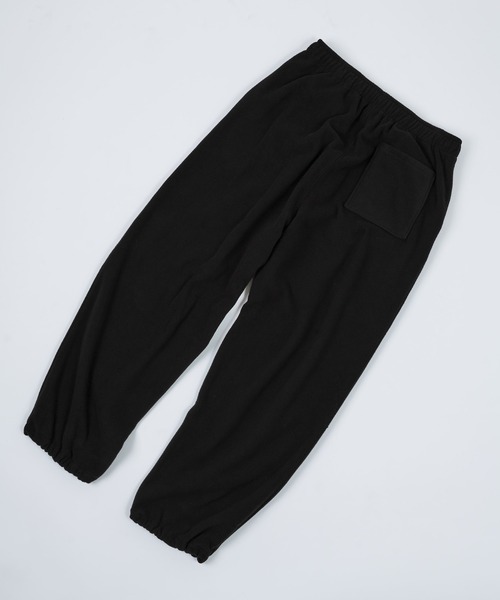 MONO-MART(モノマート)の「ルーズシルエットカラーフリースリブパンツ / スウェットパンツ(スウェットパンツ・レディース・カーキ/ネイビー/モカ/ブラック/アイボリー/チャコール/グレー/ワインレッド・XL/M/L/S)」の10枚目の写真