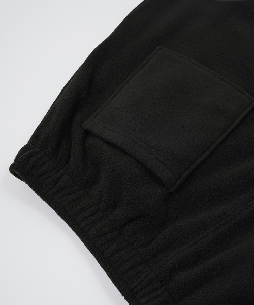 MONO-MART(モノマート)の「ルーズシルエットカラーフリースリブパンツ / スウェットパンツ(スウェットパンツ・レディース・カーキ/ネイビー/モカ/ブラック/アイボリー/チャコール/グレー/ワインレッド・XL/M/L/S)」の14枚目の写真