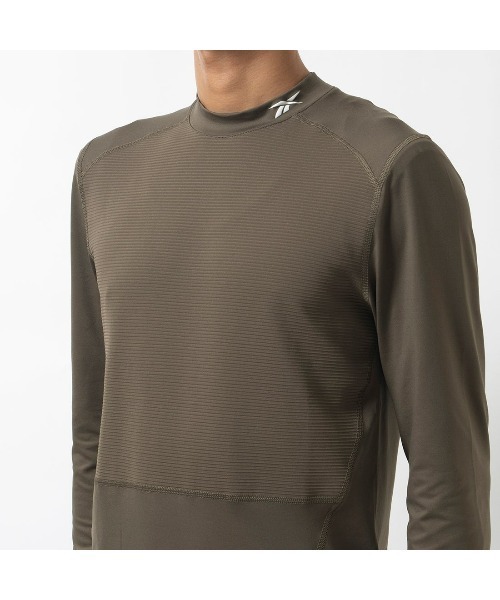 Reebok(リーボック)の「TW+グラフェン ロングスリーブTシャツ / TW+GRAPHENE LS(Tシャツ/カットソー・メンズ・カーキブラウン/ブラック・X-SMALL/XX-LARGE/SMALL/X-LARGE/MEDIUM/LARGE)」の5枚目の写真