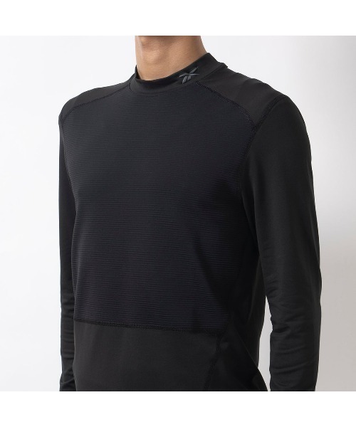 Reebok(リーボック)の「TW+グラフェン ロングスリーブTシャツ / TW+GRAPHENE LS(Tシャツ/カットソー・メンズ・カーキブラウン/ブラック・X-SMALL/XX-LARGE/SMALL/X-LARGE/MEDIUM/LARGE)」の8枚目の写真