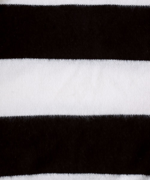 SITRY(シトリー)の「mohair style border crew knit sweater/モヘア ライク ボーダー クルーネック ニット(ニット/セーター・メンズ・オフホワイト/ブルー/グリーン・M/L)」の10枚目の写真