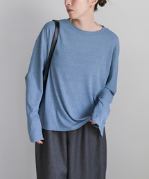 select MOCA | スラブシアークルーネックトップス(Tシャツ/カットソー)