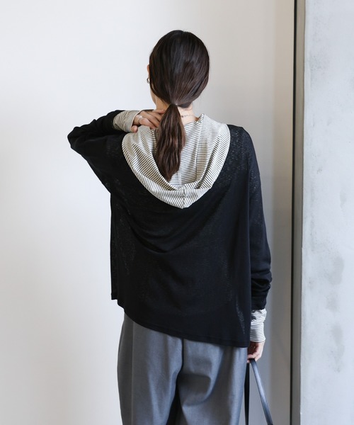 週末お値下げ　ミッソーニ　モノトーン　シックなアンサンブル　トップス・カットソー ミッソーニ モノトーン シックなアンサンブル トップス・カットソー